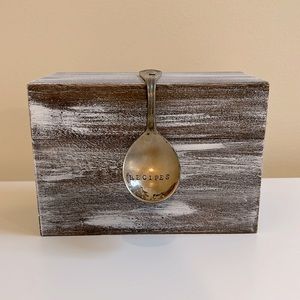 Rustic Recipe Box